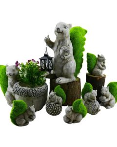 Squirel Family Set Figurine